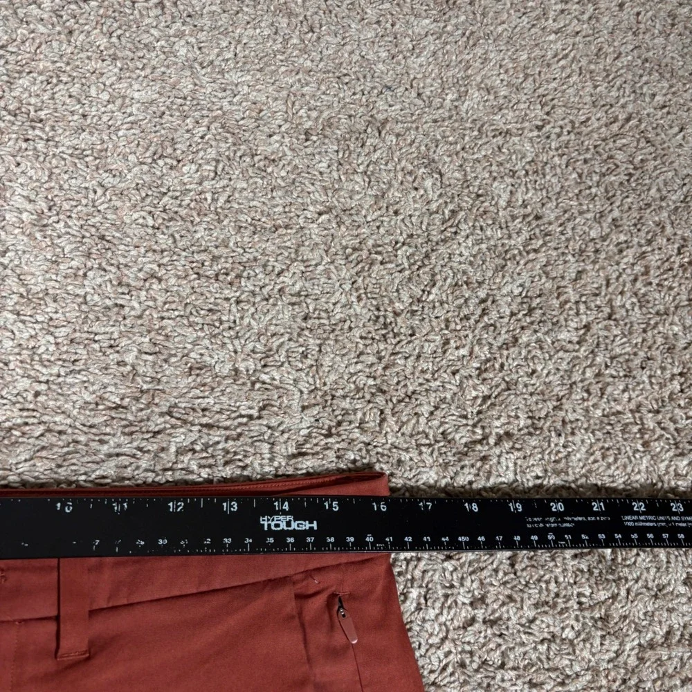 Lululemon‎ Commission Slim Fit Pant 31 (Fits 32) Rust Red Warpstreme Chino Mens